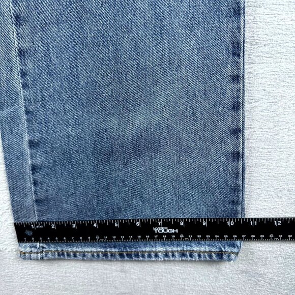 Zuccos Vintage 1992 Women's High Rise Flare Jeans 100% Cotton Blue Size 26 - Picture 9 of 10